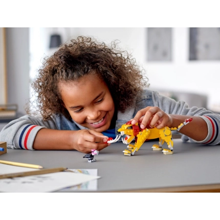 LEGO Creator 3w1 31112 Dziki Lew Struś i Guziec